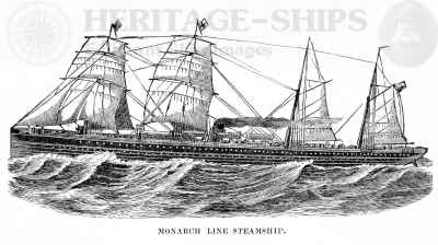 (image for) Monarch Line steamship