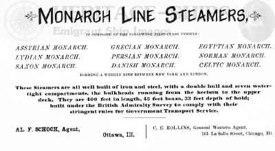 (image for) Monarch Line advertisement